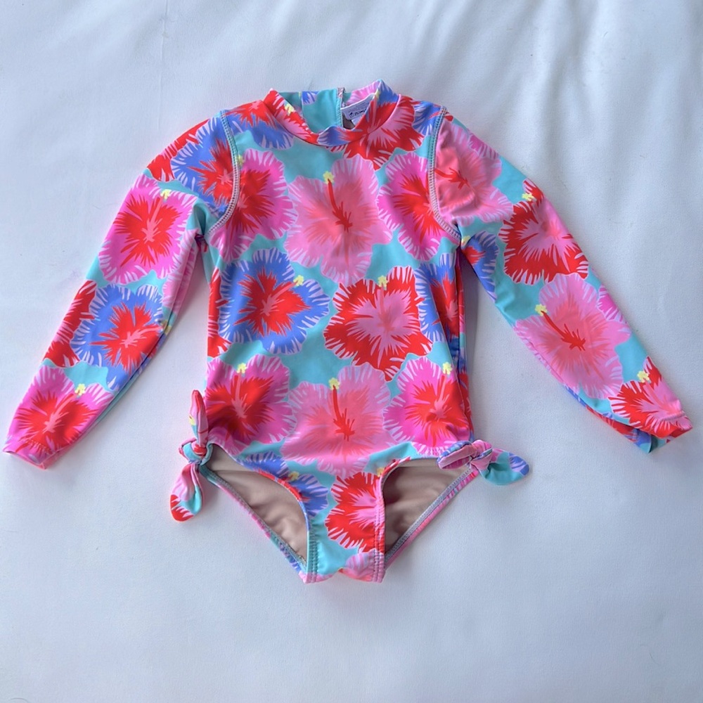 Shade Critters Rash Guard One Piece Toddler Swimsuit, 3T